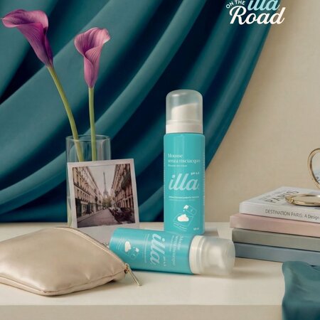 Spuma pentru curatare intima fara clatire, 100 ml, Illa 787719