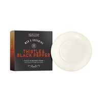Sapun solid pentru Fata si Barba Thistle & Pepper, 100 g, Scottish Fine Soaps