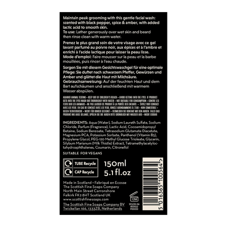 Sapun lichid pentru Fata si Barba Thistle & Pepper, 150 ml, Scottish Fine Soaps 787765
