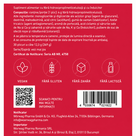 Redia, 30 plicuri, Worwag Pharma 787792