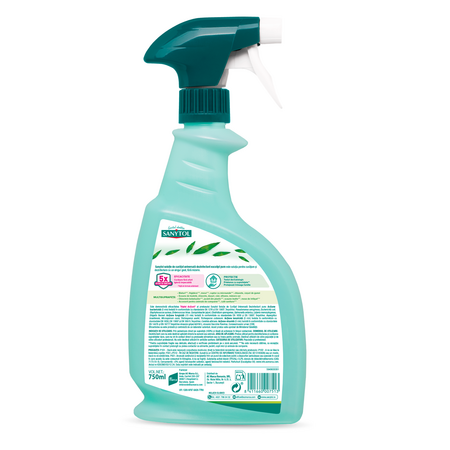 Solutie de curatat universala dezinfectanta, Eucalipt Pure, 750 ml, Sanytol 787779