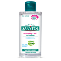 Gel dezinfectant pentru maini, Sensitive, 75 ml, Sanytol