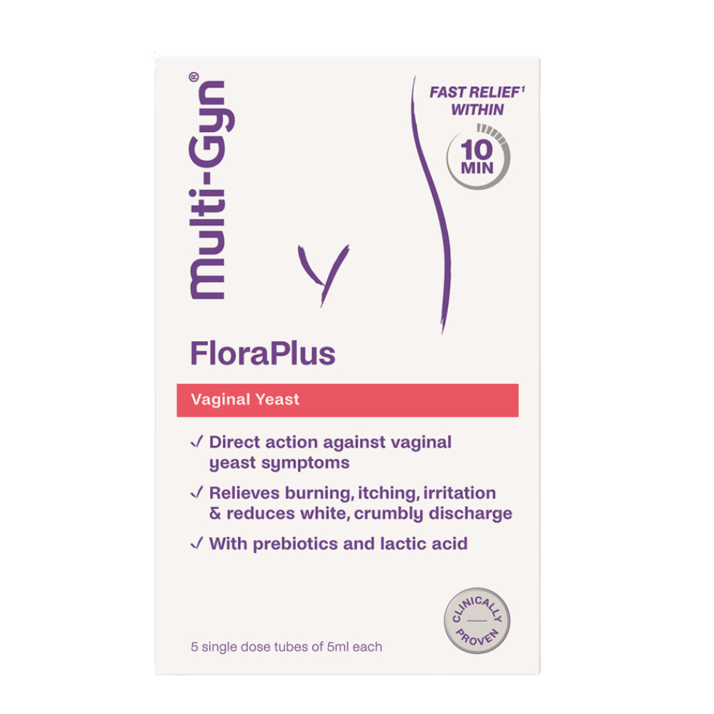 Gel pentru infectii vaginale Flora Plus Multi-Gyn, 5 ml x 5 monodoze, Bioclin