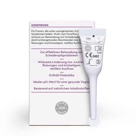Gel pentru infectii vaginale Flora Plus Multi-Gyn, 5 ml x 5 monodoze, Bioclin 787823