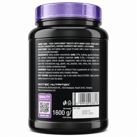Scitec Amino 5600, 1000 comprimate, Scitec Nutrition 788826