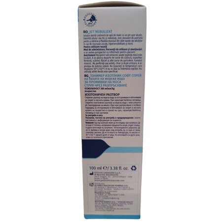 Solutie sterila izotonica de apa de mare Isotonic Soft, 100 ml, Tonimer 795852