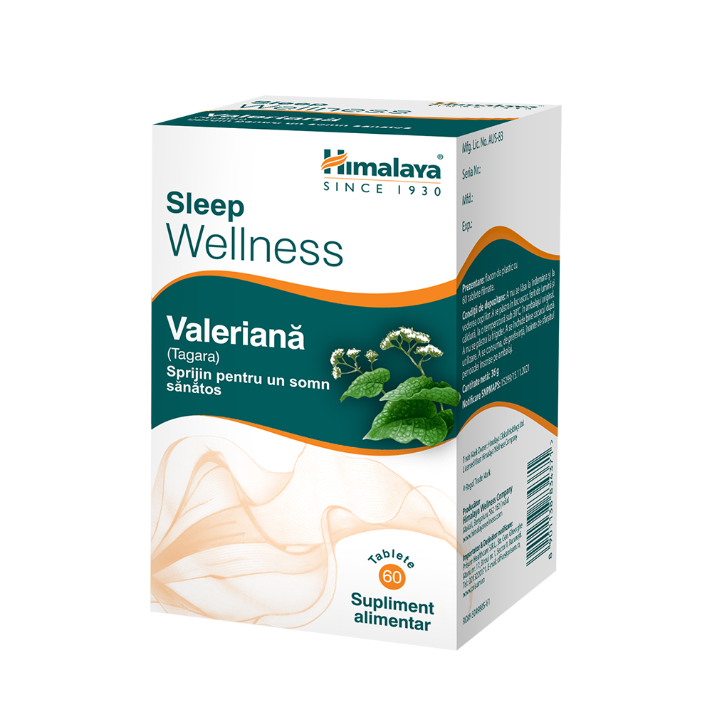 Valeriana, 60 tablete, Himalaya Wellness