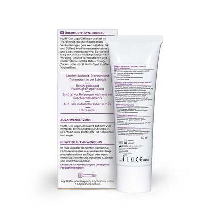 Gel pentru prevenirea si tratarea uscaciunii vaginale Liquigel Multi-Gyn, 50 ml, Bioclin 787880