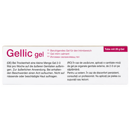 Gel intim calmant, 20 g, Gellic 787893