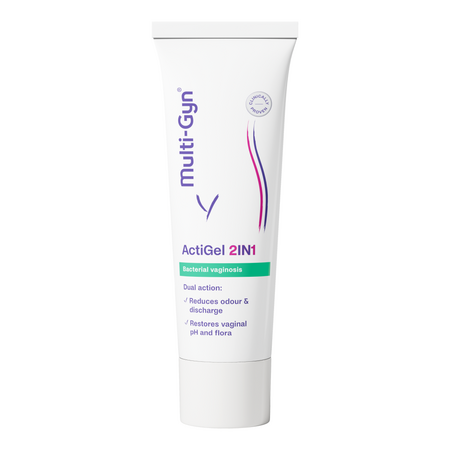 Gel pentru tratarea si ameliorarea vaginozei Multi-Gyn, Actigel 2 in 1, 50 ml, Bioclin 787904
