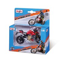 Motocicleta metalica, Scara 1:18, Diverse Modele, +3 ani, 1 bucata, Maisto