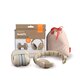 Casti Antifonice pentru Copii, Bej, Earmuffs, 0-48 luni, 1 bucata, Zazu Kids 787978