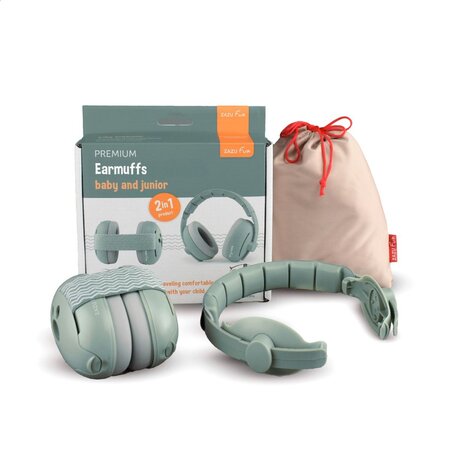 Casti Antifonice pentru Copii, Sage, Earmuffs, 0-48 luni, 1 bucata, Zazu Kids 787990