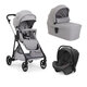 Carucior 3 in 1 Seety cu scaun auto Kory Plus I-Size 87146, Cloud, 0 luni+, Chicco 788026