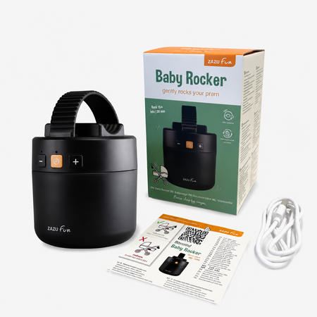 Dispozitiv leganare carucior cu Senzor de Plans, Roxy, 0 luni+, Zazu Kids 788025