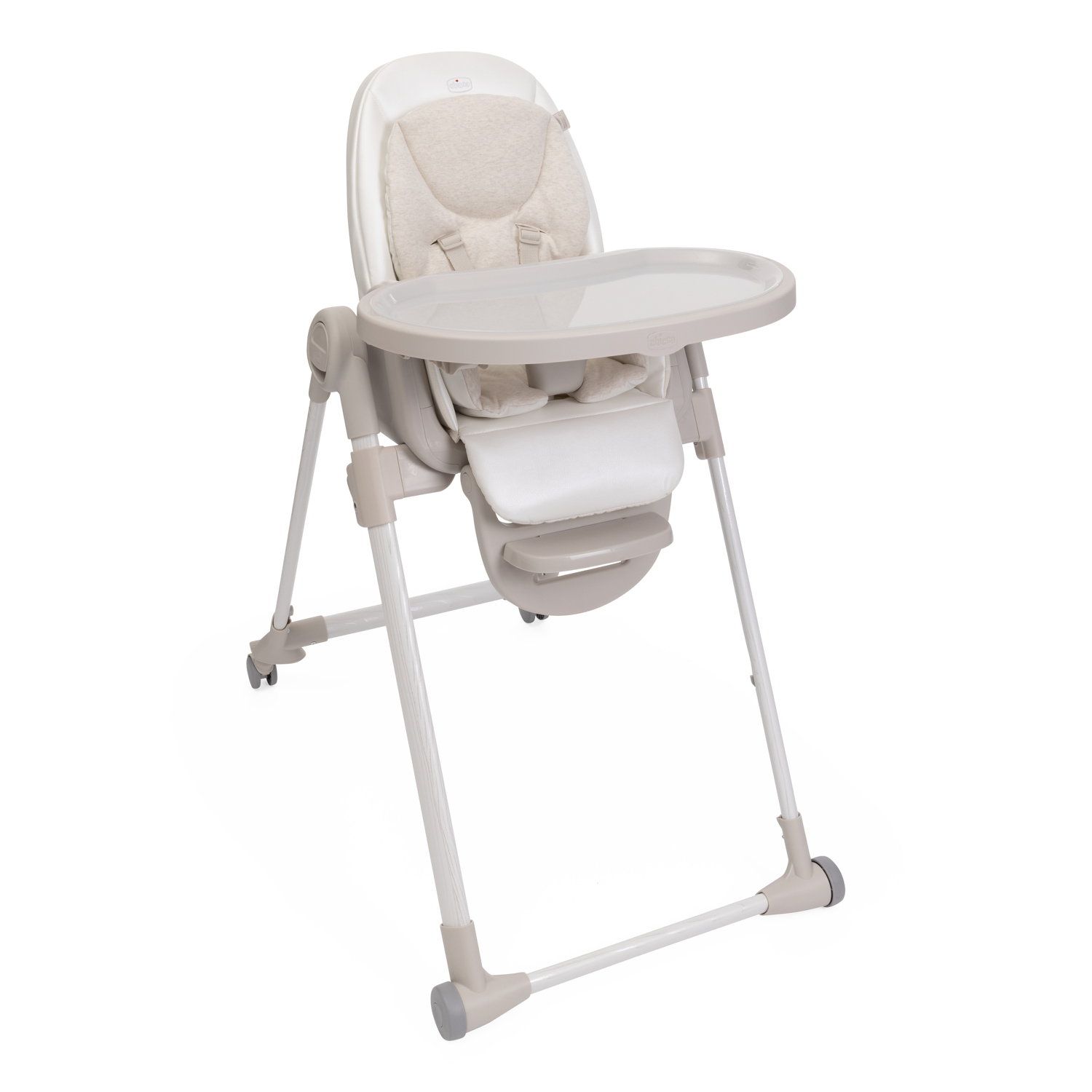 Scaun de masa Polly Armonia, Motherpearl, 0 luni+, Chicco