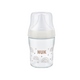 Biberon din sticla cu controlul temperaturii Perfect Match, 120 ml, Flux S, Rainbow, Nuk 788060