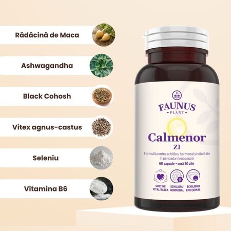 Calmenor Zi, 60 capsule, Faunus 788070