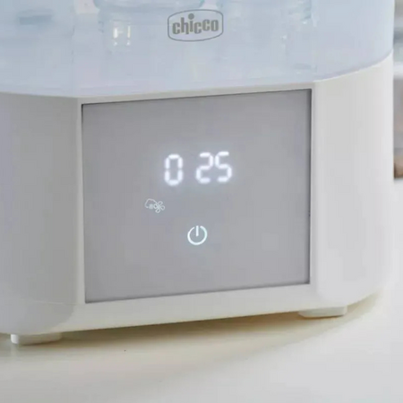 Sterilizator electric digital cu functie de uscare, 0 luni+, Chicco 788250