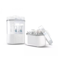Sterilizator electric digital cu functie de uscare, 0 luni+, Chicco