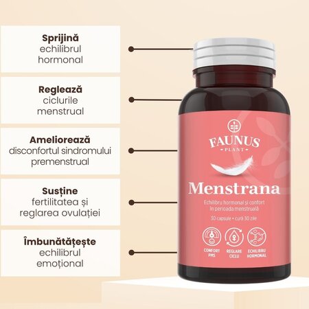Menstrana, 30 capsule, Faunus 788120