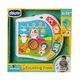 Jucarie electronica vorbitoare tip carticica Counting Farm, 6-36 luni, Chicco 788257