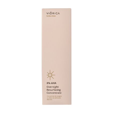 Concentrat de noapte cu efect de reinnoire Perfect Glow, 8% AHA, 30 ml, Viorica