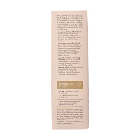 Concentrat de noapte cu efect de reinnoire Perfect Glow, 8% AHA, 30 ml, Viorica 788153