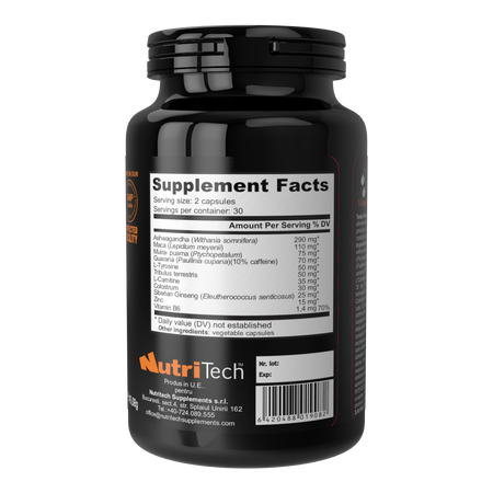 Testo Xtreme, 60 capsule, NutriTech 788197