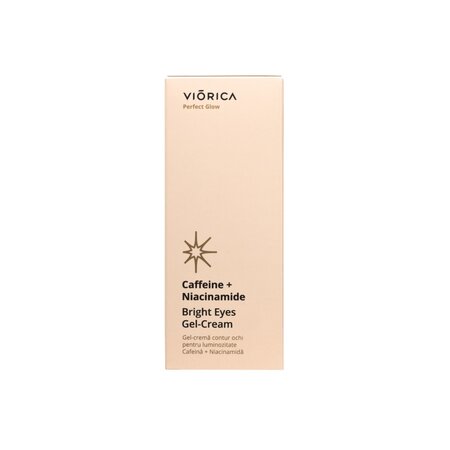 Gel-crema contur ochi cu efect iluminator Perfect Glow, 15 ml, Viorica