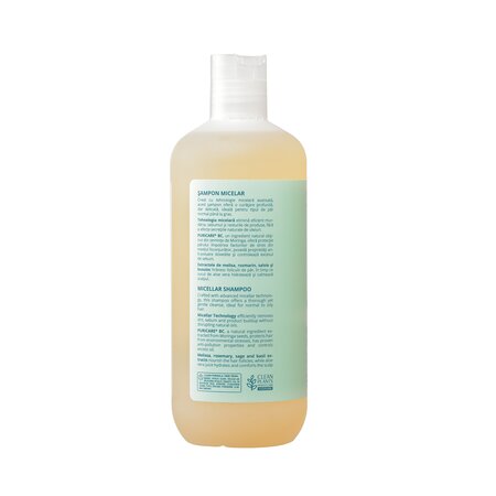 Sampon micelar pentru par normal-gras, 400 ml, Viorica 788220