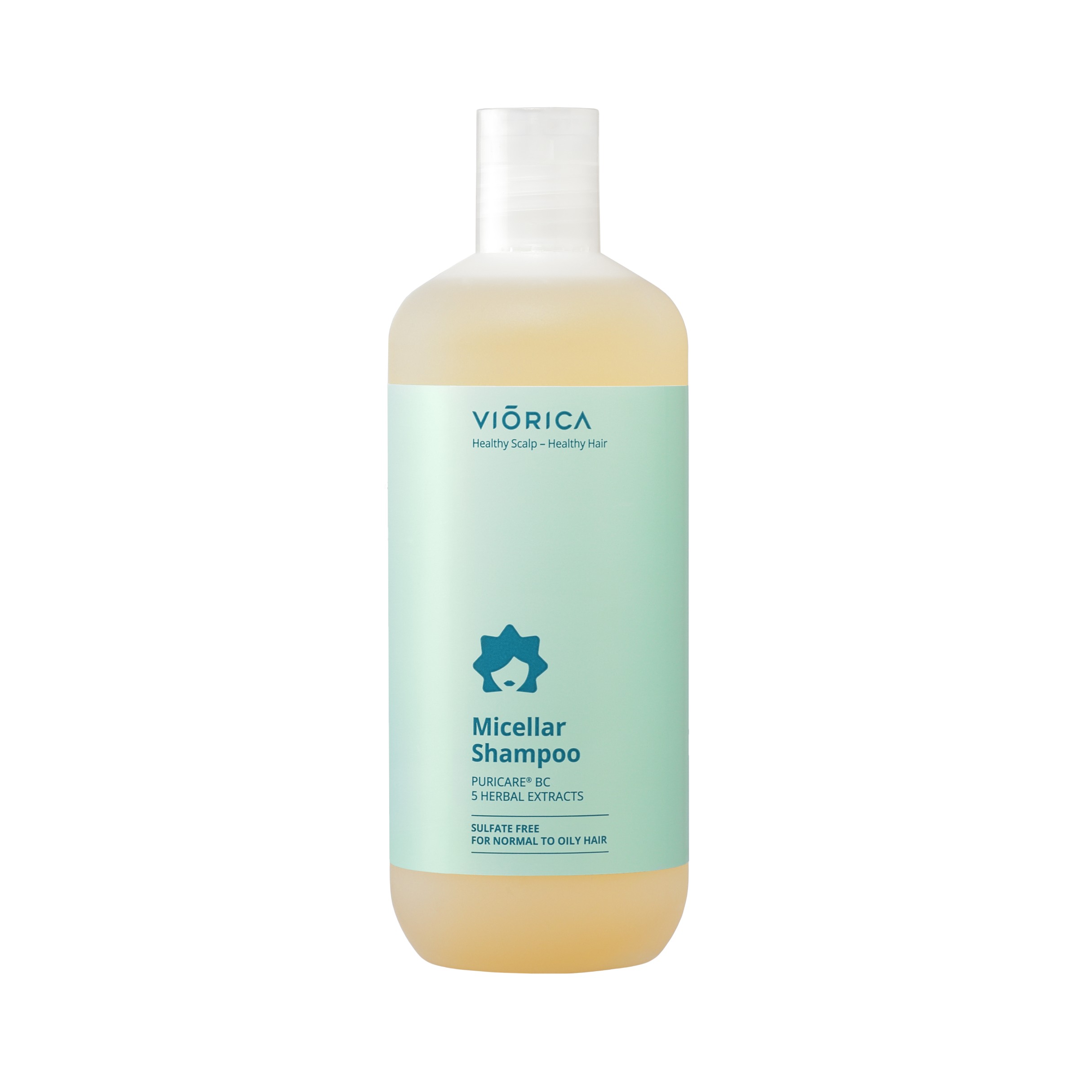 Sampon micelar pentru par normal-gras, 400 ml, Viorica