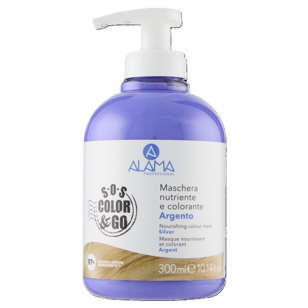 Masca nuantatoare pentru par, Argintiu, 300 ml, Alama