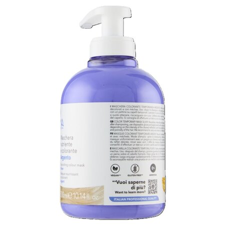 Masca nuantatoare pentru par, Argintiu, 300 ml, Alama 788265
