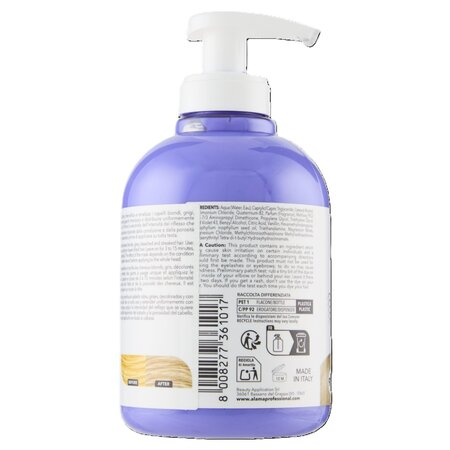 Masca nuantatoare pentru par, Argintiu, 300 ml, Alama 788268