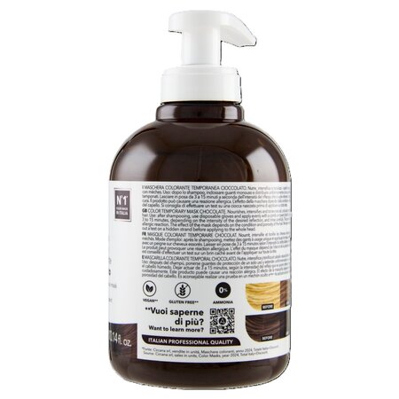 Masca nuantatoare pentru par, Ciocolatiu, 300 ml, Alama 788271