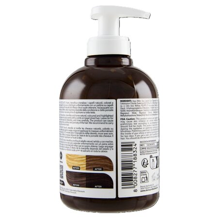 Masca nuantatoare pentru par, Ciocolatiu, 300 ml, Alama 788272