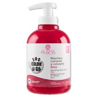 Masca nuantatoare pentru par, Roz, 300 ml, Alama