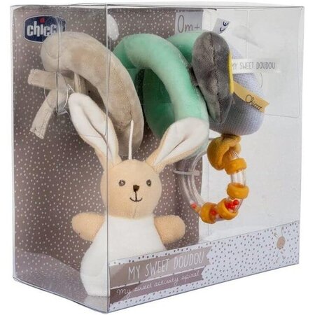 Jucarie spirala din plus pentru bara caruciorului My sweet Doudou, 0 luni+, Chicco 788295