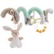 Jucarie spirala din plus pentru bara caruciorului My sweet Doudou, 0 luni+, Chicco 788291