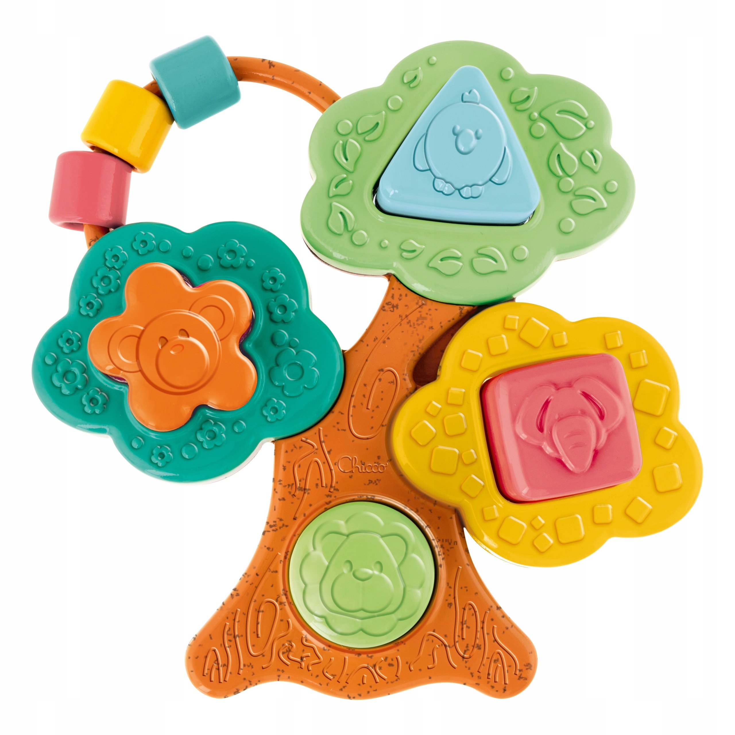 Jucarie de sortare si stivuire, Baobab shape sorter, 6-36 luni, Chicco