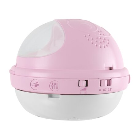Carusel muzical cu proiectie 3 in 1, Rainbow, Roz, 0 luni+, Chicco 788330