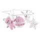Carusel muzical cu proiectie 3 in 1, Rainbow, Roz, 0 luni+, Chicco 788331