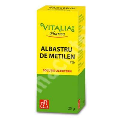 Albastru de metilen 1%, 25g, Vitalia