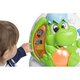 Jucarie 2 in 1 centru de activitati si antemergator, Dinozaur, 9-24 luni, Chicco 788372