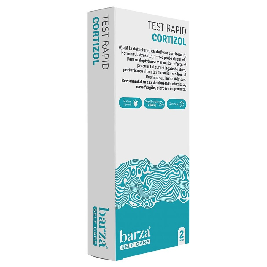 Test Rapid Cortizol, 2 bucati, Barza