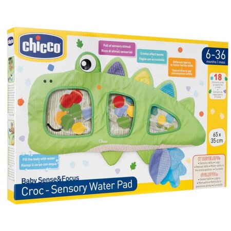Centru de activitate senzorial, Crocodilul Croco, 6-36 luni, Chicco 788416
