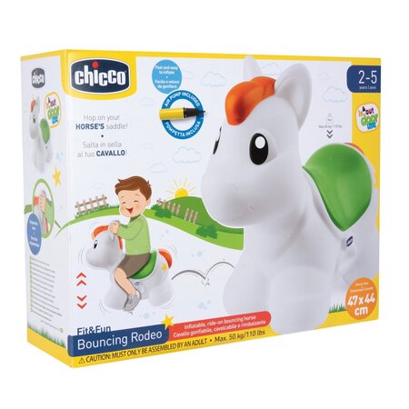 Jucarie gonflabila saltareata Bouncing Rodeo, 2-5 ani, Chicco 788432