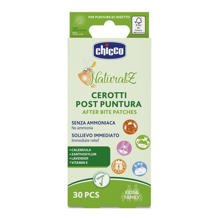 Plasturi dupa ciupituri de insecte, colorati si parfumati NaturalZ, 3 ani+, 30 bucati, Chicco