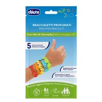 Bratari din silicon impotriva insectelor pentru copii NaturalZ, 3 ani+, Chicco